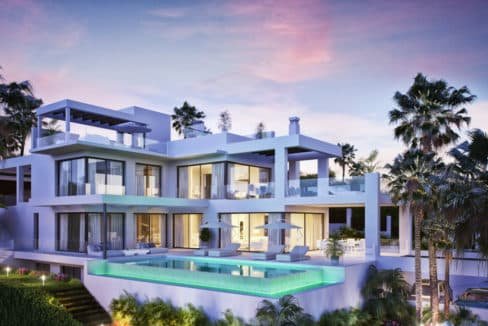 Villa Tipo 01 Noche 1030X616 Real Estate Marbella