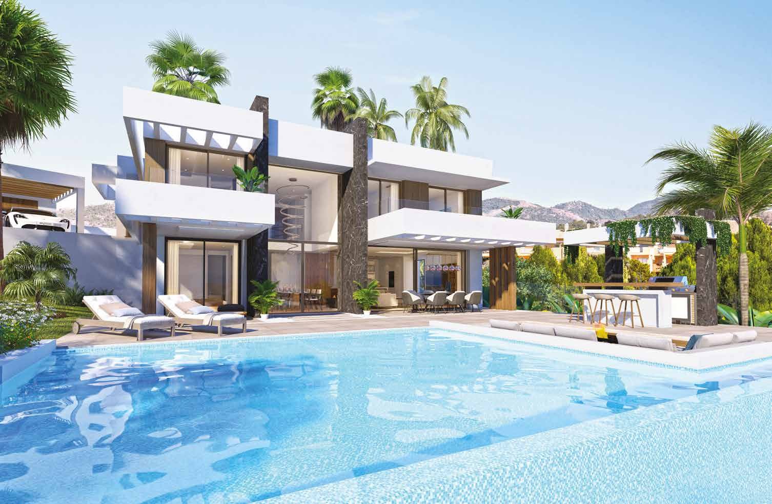 Magnificent golf villas in an exclusive area in Estepona, The New Golden Mile