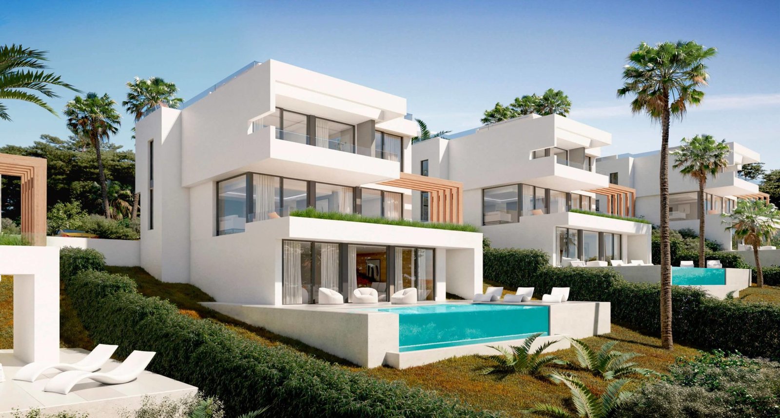 15 exclusive independent villas, with luxury qualities, Mijas costa