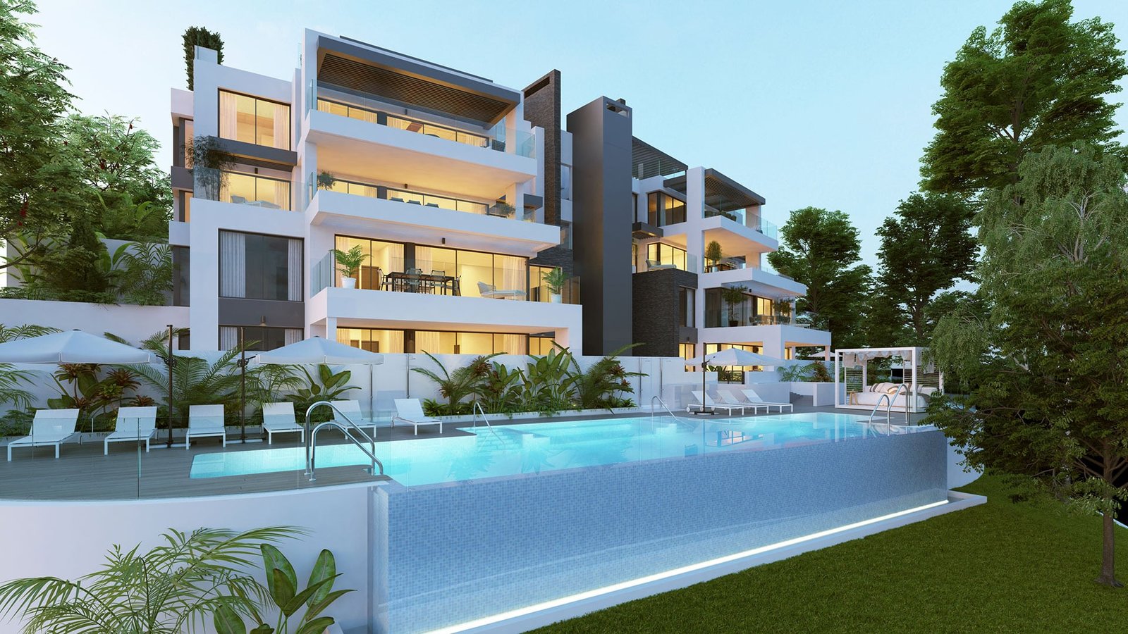 Unique development of exclusive apartments and penthouses with 2, 3 and 4 bedrooms.