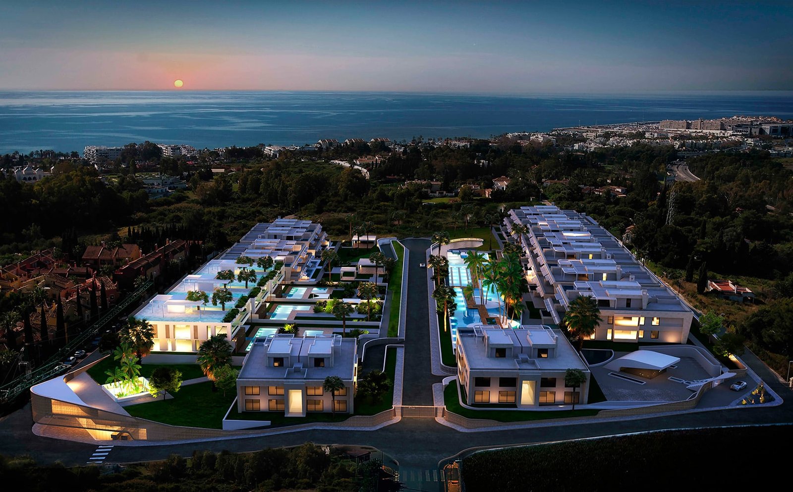 Magnificent 3-4 bedrooms ground floor duplex residence in Marbella