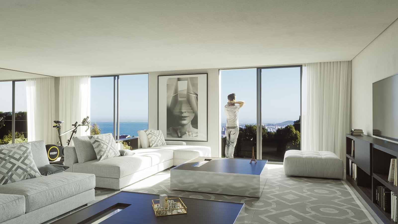 Sea View Basement Villas Sale Fuengirola Blanca Hills Real Estate Marbella