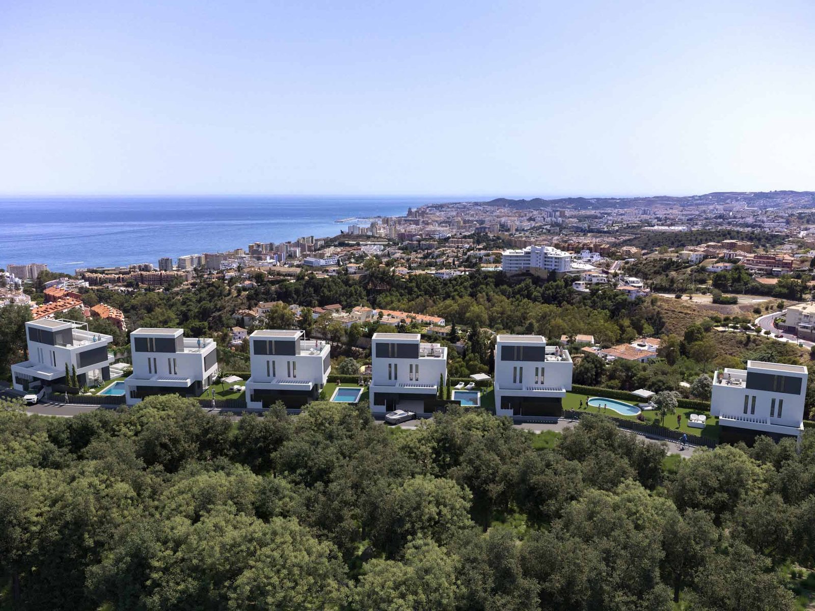 Sea View Villas For Sale Fuengirola Blanca Hills Real Estate Marbella