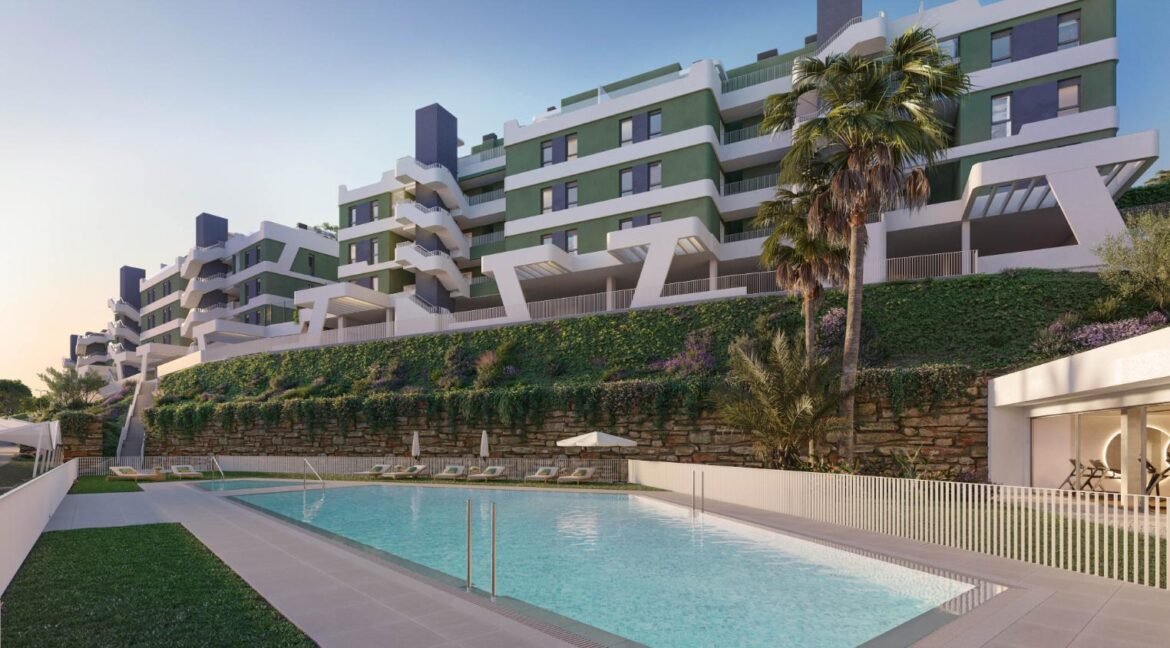 bahia-Mijas-swimming-pool-sunset