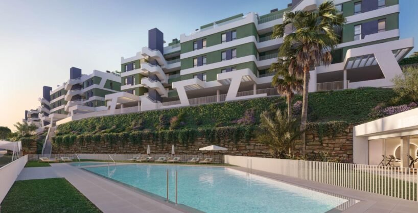 bahia-Mijas-swimming-pool-sunset