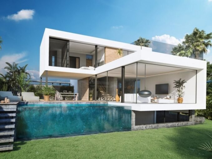 Contemporary villa with infinity pool on the golf course | Sanctuary Villas II